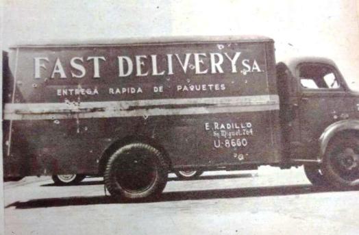 Camión utilizado el 13 de marzo