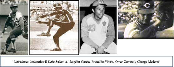 Destacados del pitcheo II serie selectiva 1976