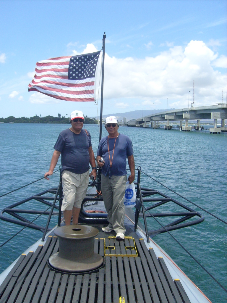En la Popa del Submarino Bowfin