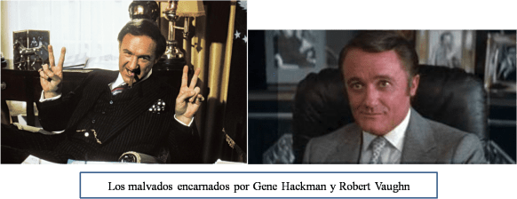 Los malvados Hakcman y Vaugh