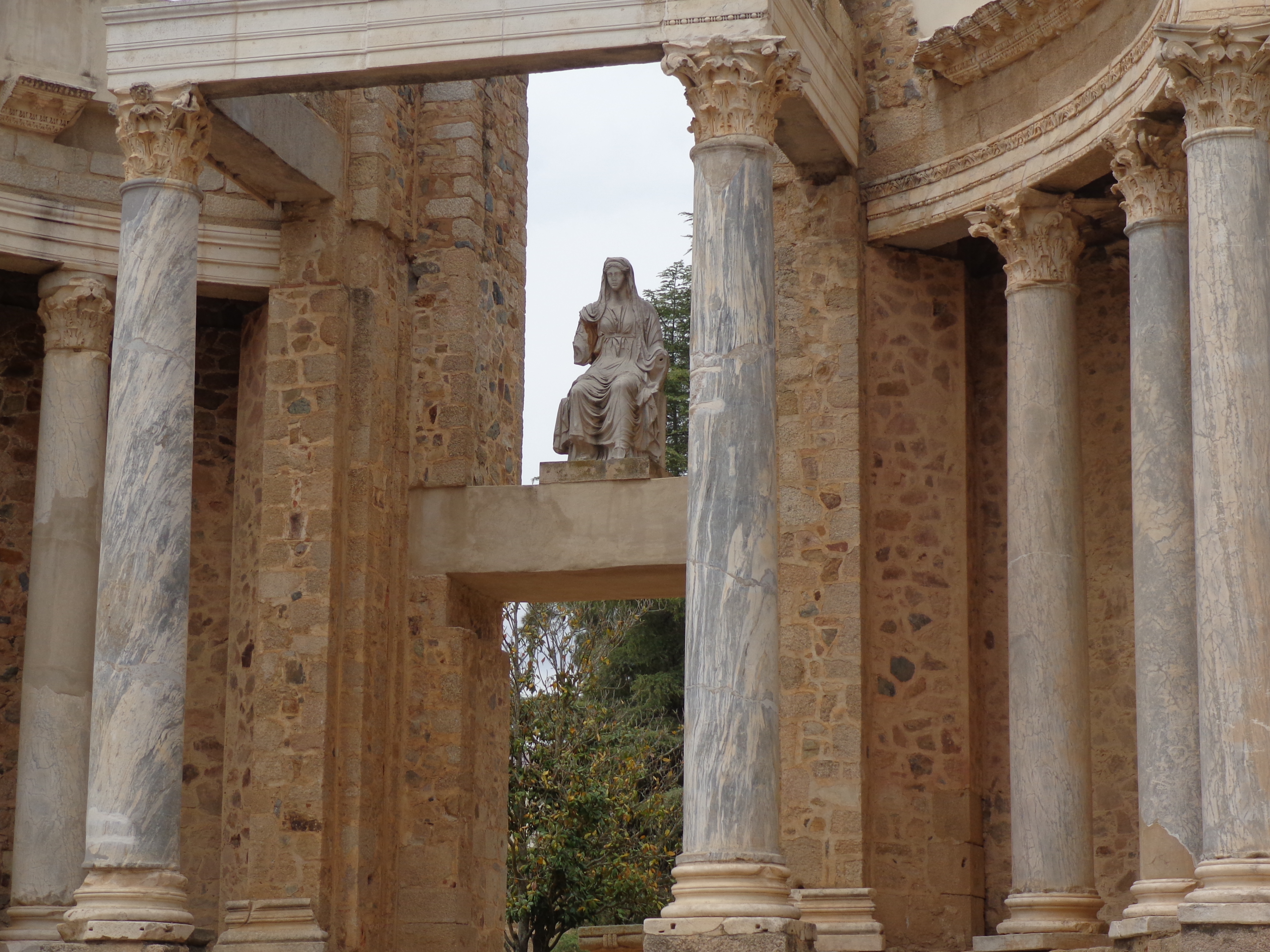 La Diosa Ceres en Teatro Romano, Mérida