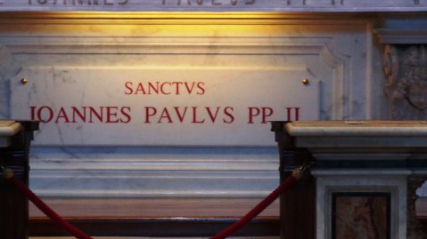 Sepulcro de Juan Pablo II