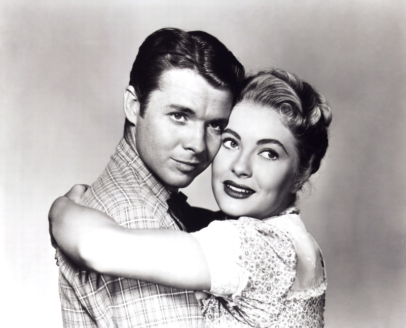 Audie Murphy con Lori Nelson en Honor y Venganza 1954