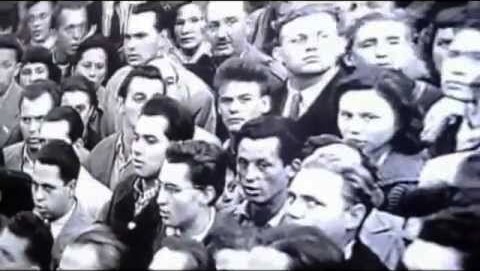 La manifestación estudiantil del 23 de octubre de 1956