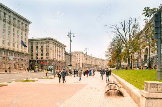 Khreshchatyk en Kiev