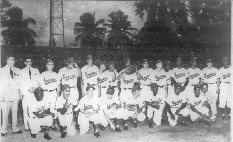 Equipo Caguas campeón Serie del Caribe 1954