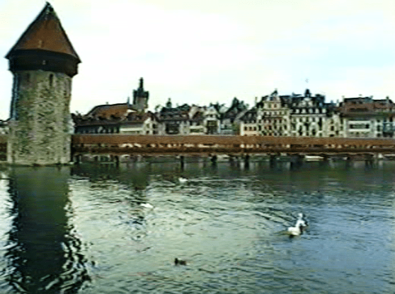 Lucerna y su puente de Madera 2